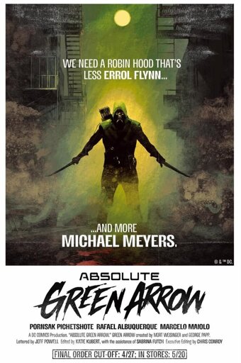 Promo art for Absolute Green Arrow